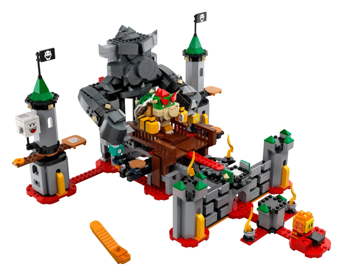 LEGO 71369 Bowser’s Castle Boss Battle Expansion Set
