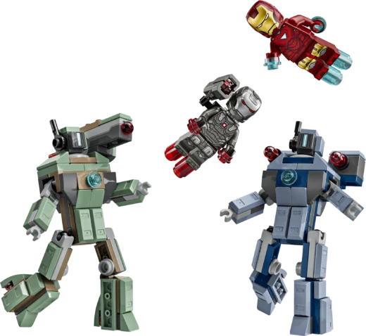 LEGO 76320 Iron Man & War Machine vs. Hammer Drones