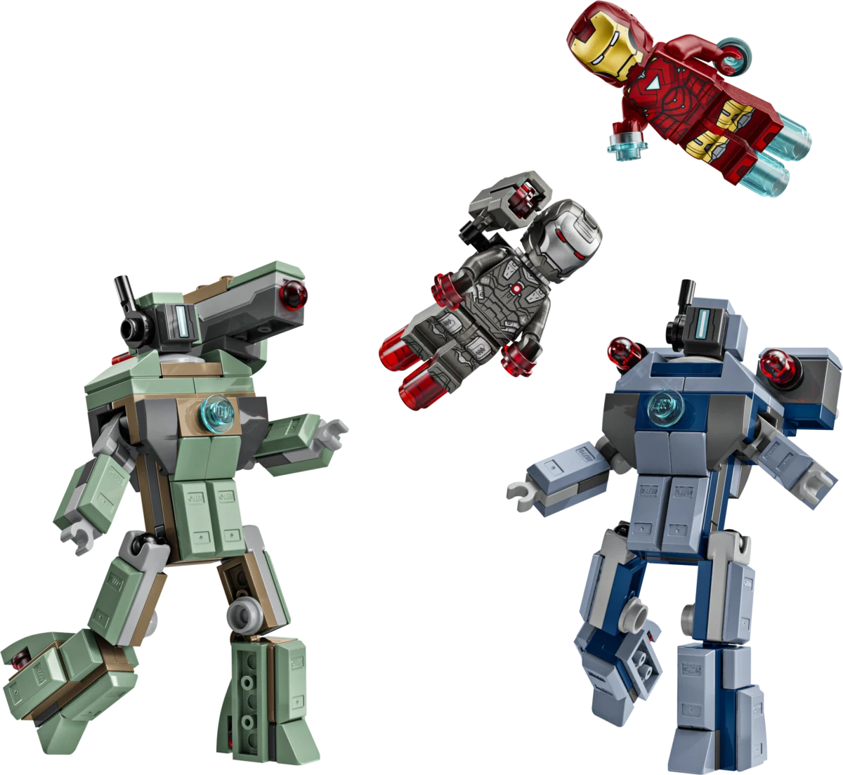 LEGO 76320 Iron Man & War Machine vs. Hammer Drones