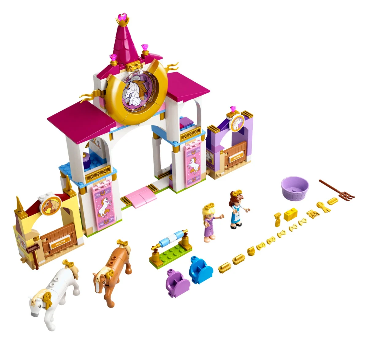 LEGO 43195 Belle and Rapunzel’s Royal Stables