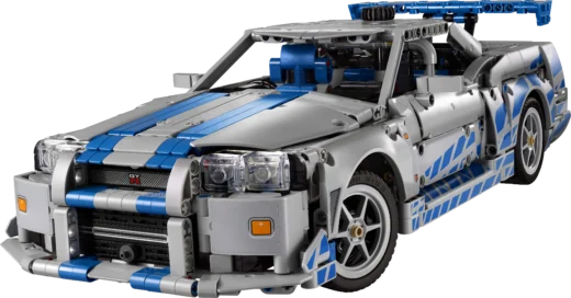 LEGO 42210 2 Fast 2 Furious Nissan Skyline GT-R (R34) Car