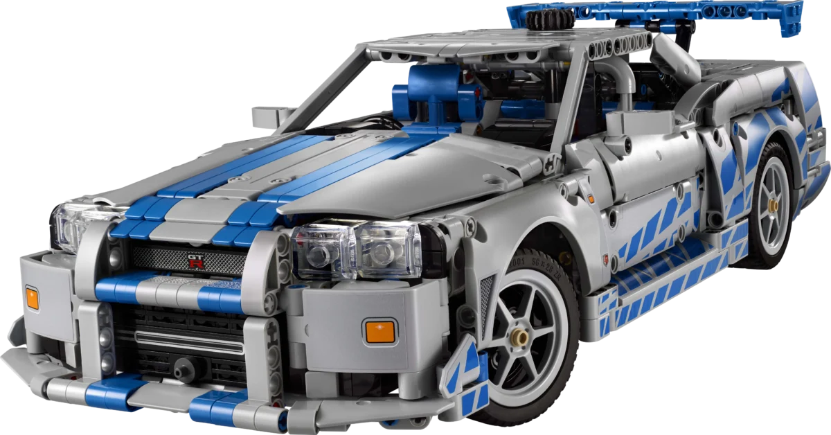LEGO 42210 2 Fast 2 Furious Nissan Skyline GT-R (R34) Car