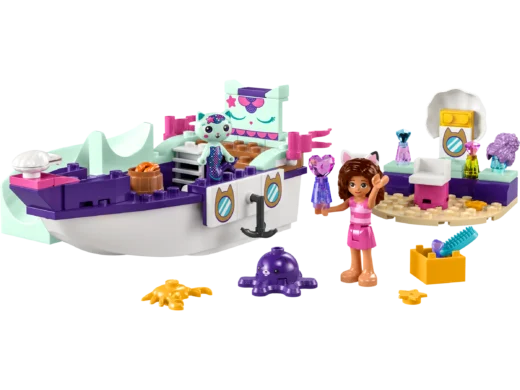 LEGO 10786 Gabby & MerCat's Ship & Spa