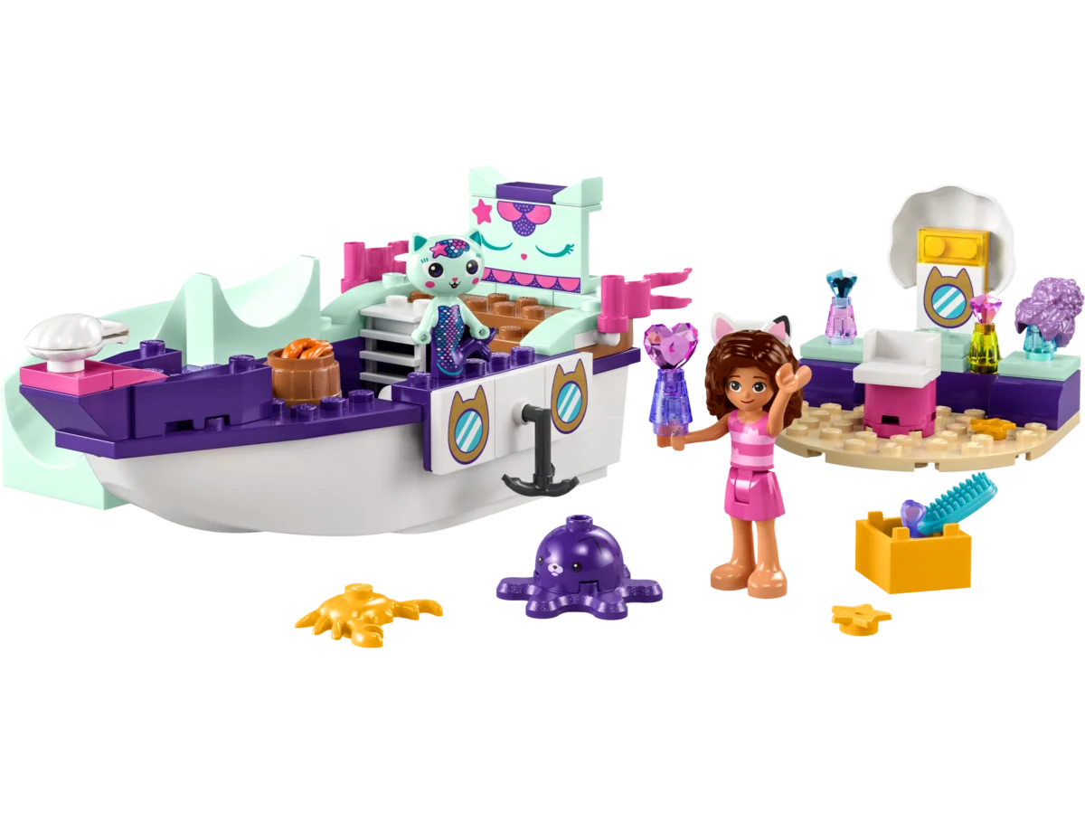 LEGO 10786 Gabby & MerCat’s Ship & Spa