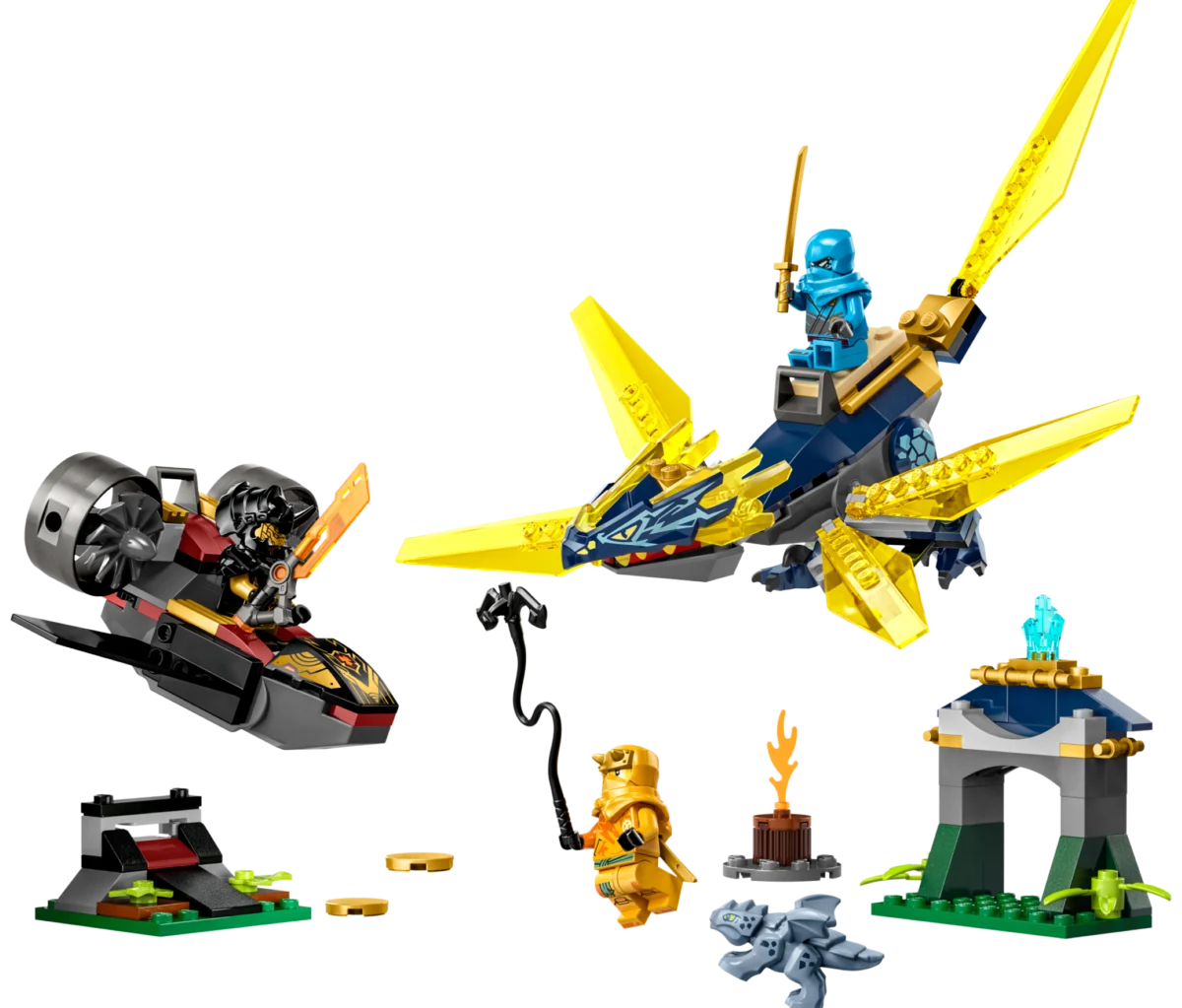 LEGO 71798 Nya and Arin’s Baby Dragon Battle