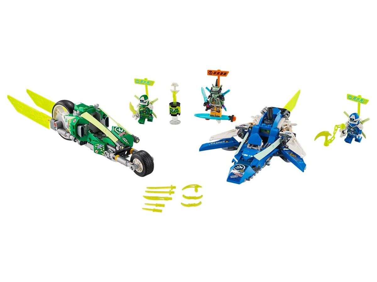 LEGO 71709 Jay and Lloyd’s Velocity Racers