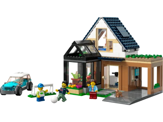 LEGO 60398 Family House and Electric Car