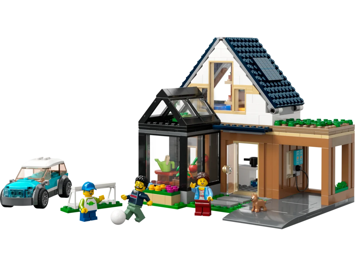 LEGO 60398 Family House and Electric Car