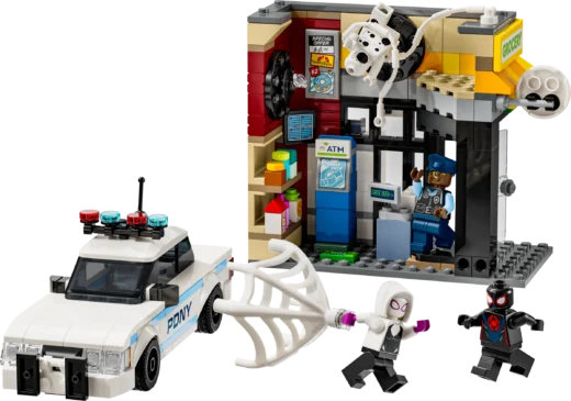 LEGO 76311 Miles Morales vs. the Spot