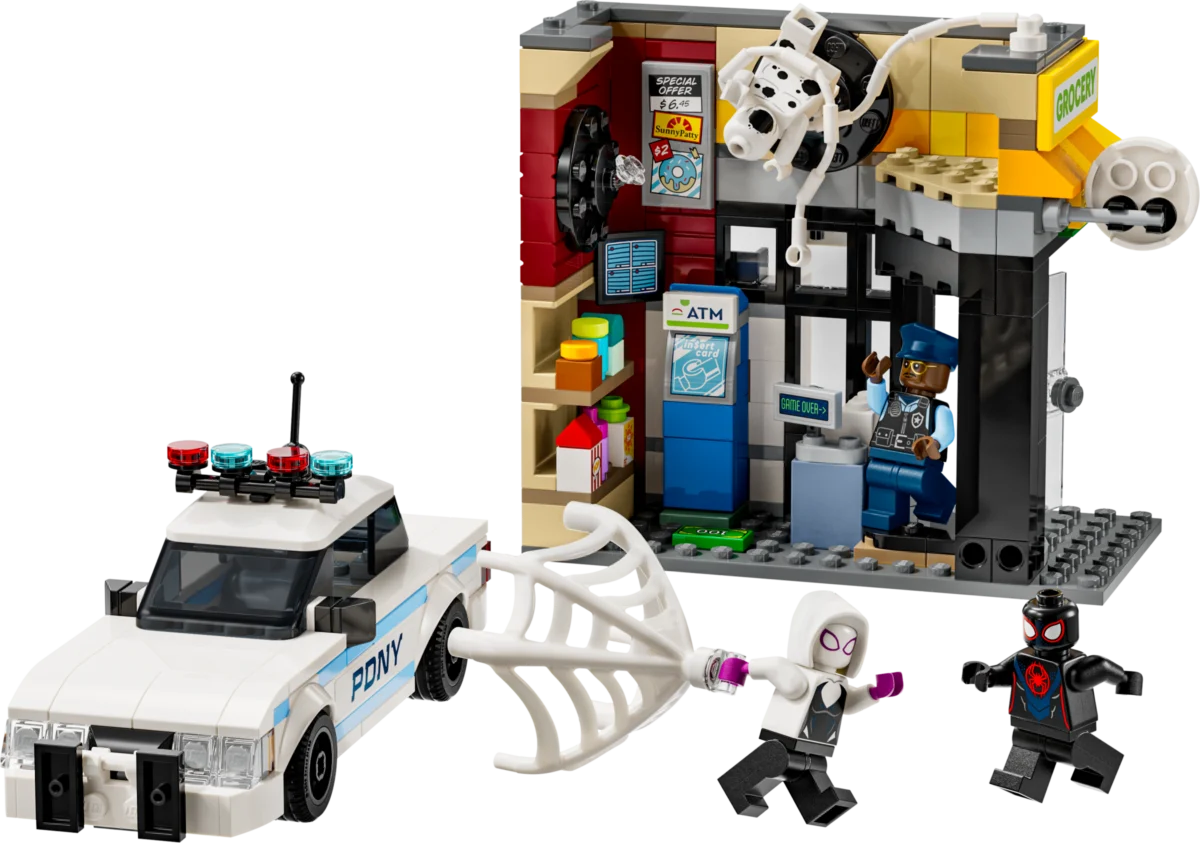 LEGO 76311 Miles Morales vs. the Spot