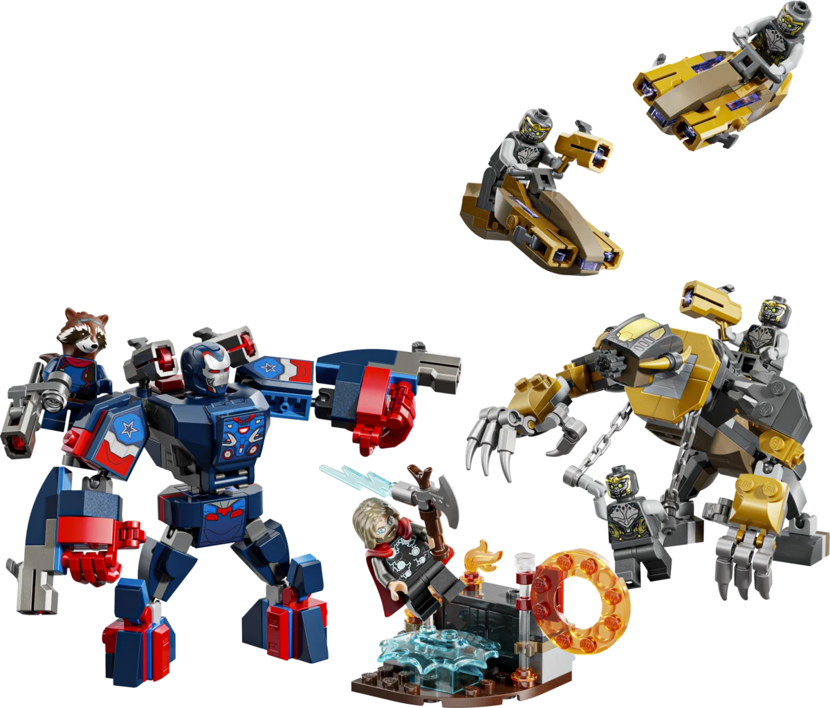 LEGO 76322 Avengers: Endgame Thor vs. Chitauri