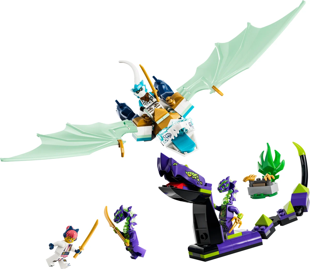 LEGO 71865 Zane’s Ice Dragon Battle