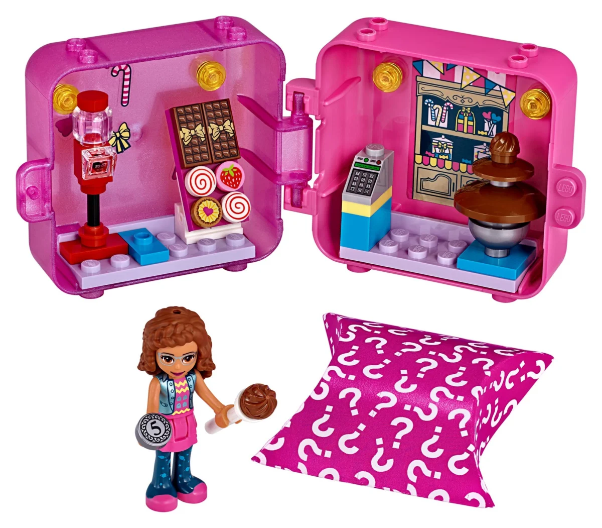 LEGO 41407 Olivia’s Shopping Play Cube