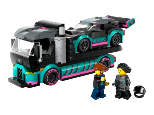 LEGO 60406 Race Car and Car Carrier Truck
