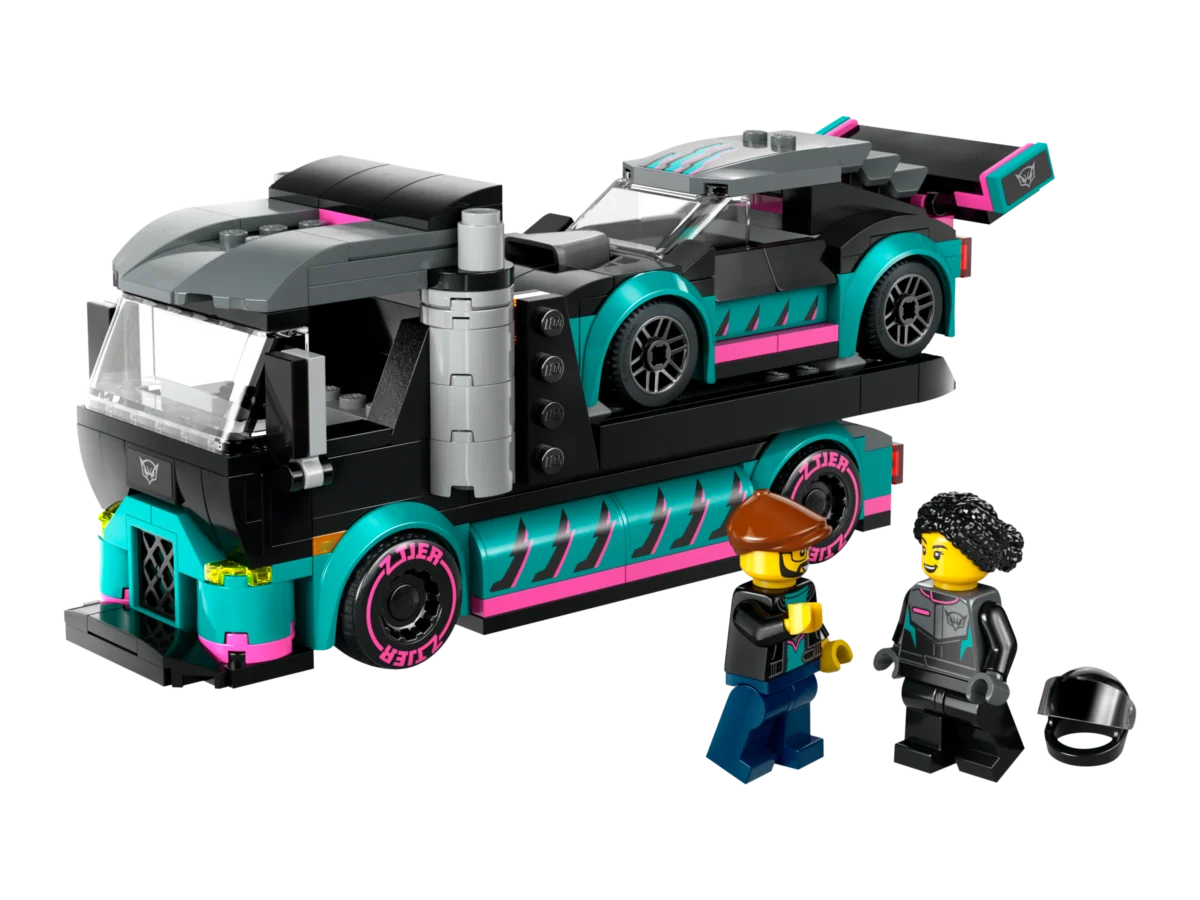 LEGO 60406 Race Car and Car Carrier Truck