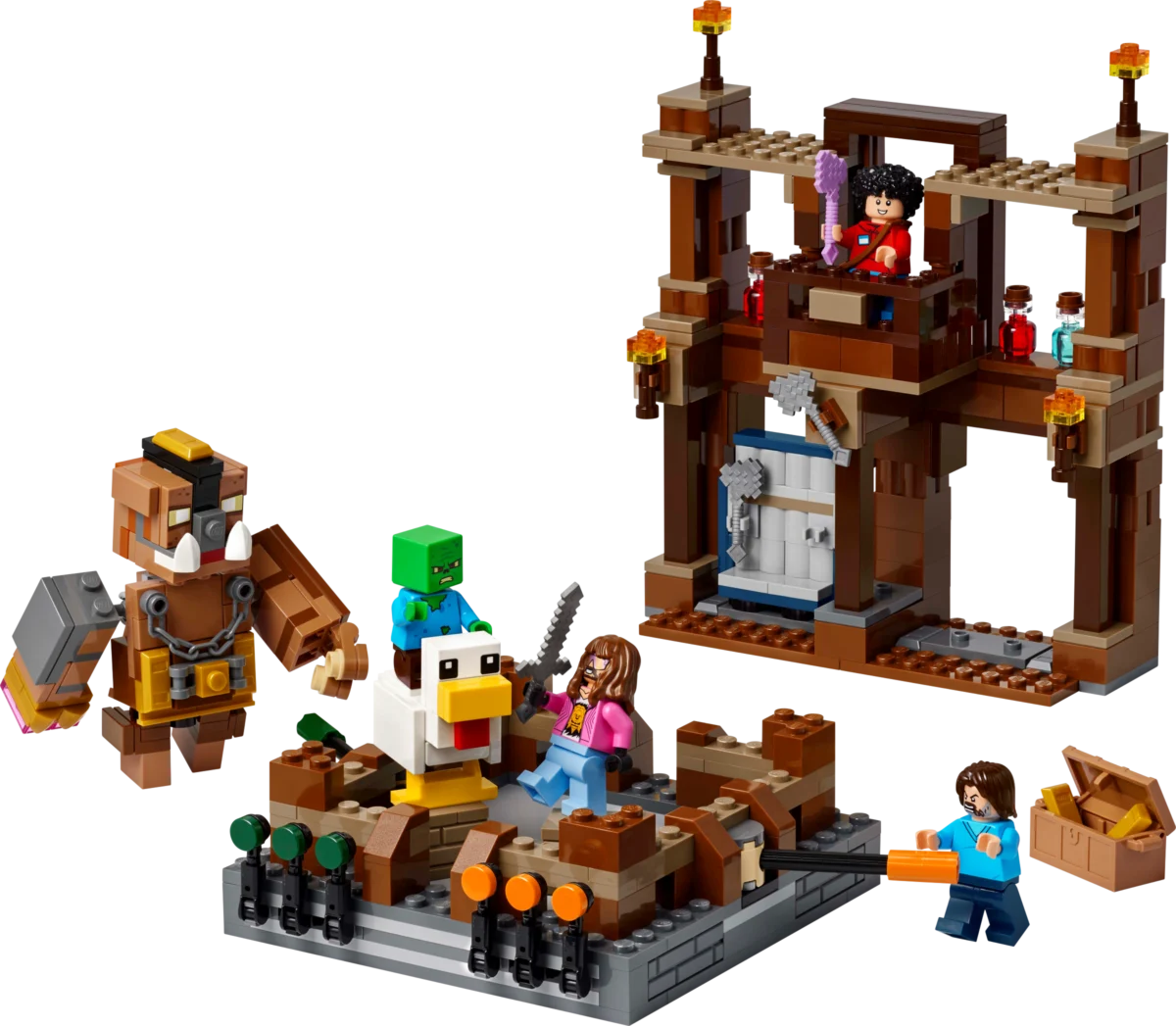 LEGO 21272 Woodland Mansion Fighting Ring
