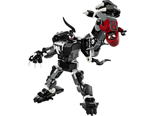 LEGO 76276 Venom Mech Armor vs. Miles Morales
