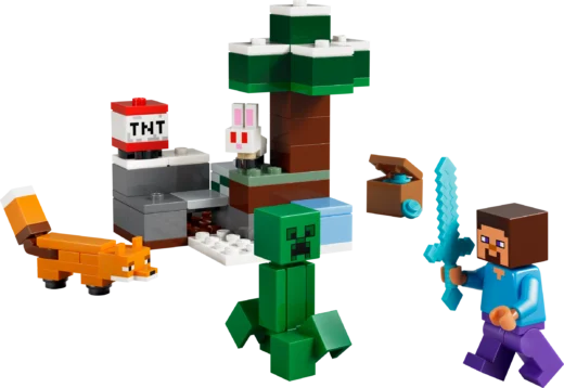 LEGO 21583 Steve's Taiga Adventure