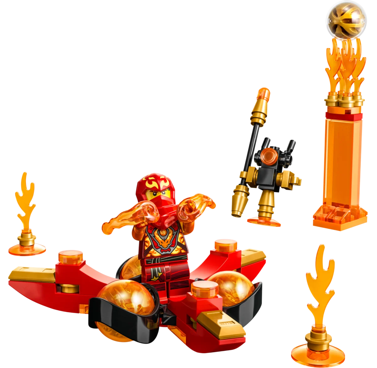 LEGO 71777 Kai’s Dragon Power Spinjitzu Flip