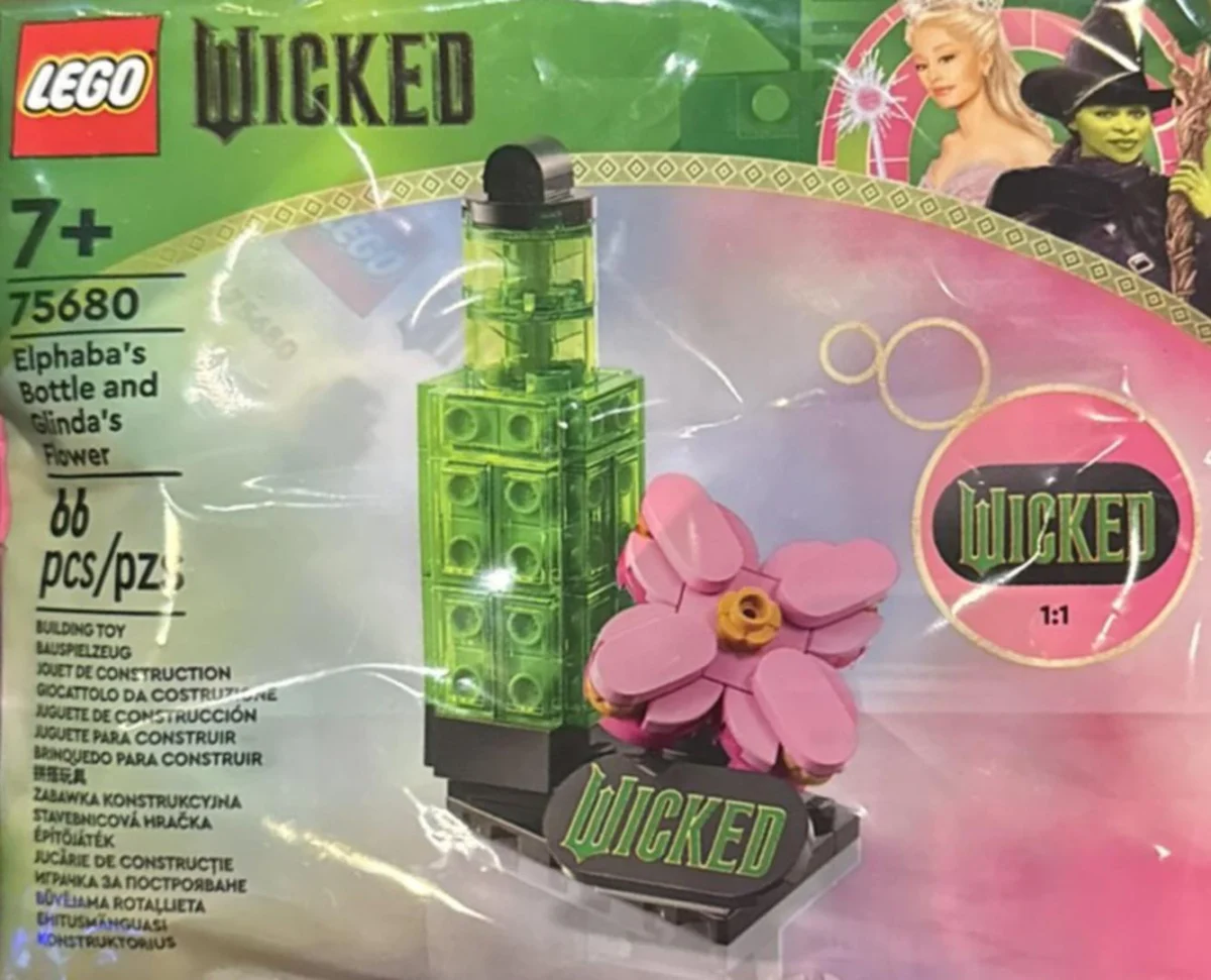 LEGO 75680 Elphaba’s Bottle and Glinda’s Flower