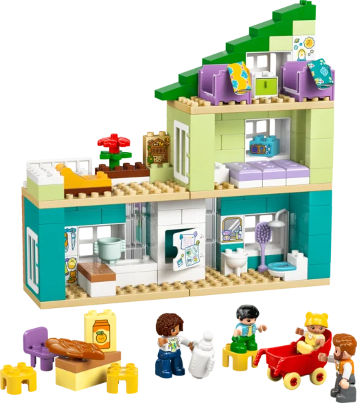 LEGO 10470 3 in 1 Modern Family House with Figures