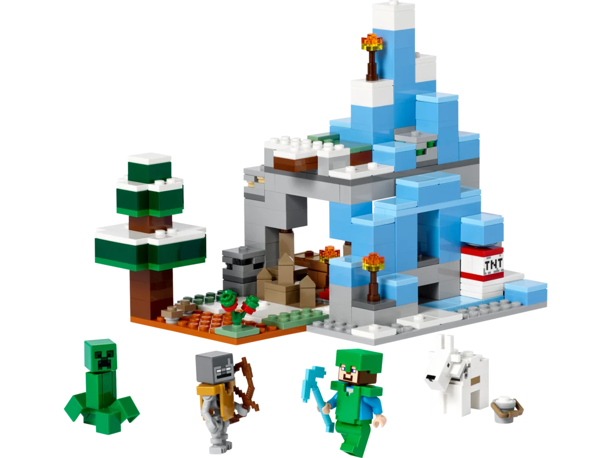 LEGO 21243 The Frozen Peaks