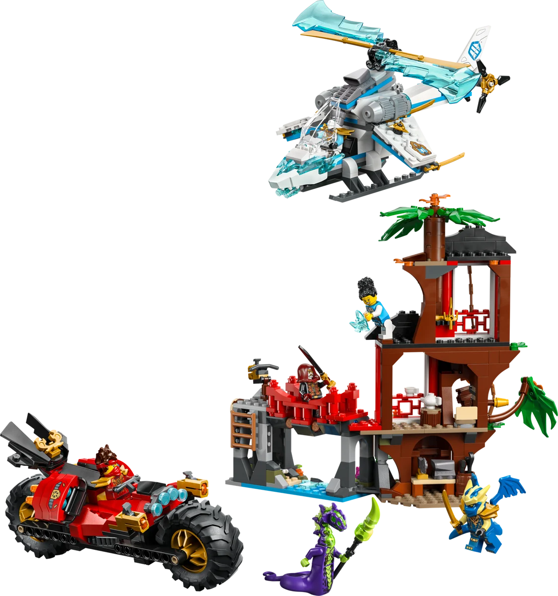 LEGO 71857 Ninja Vehicle Tree House Battle