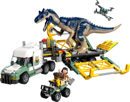 LEGO 76966 Dinosaur Missions: Allosaurus Transport Truck