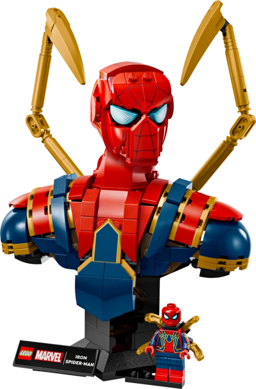 LEGO 76326 Iron Spider-Man Bust