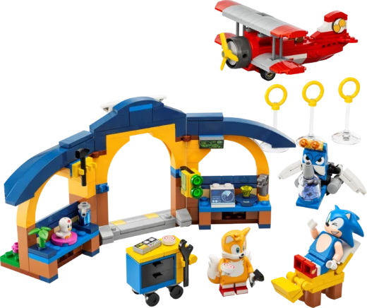 LEGO 76991 Tails' Workshop and Tornado Plane