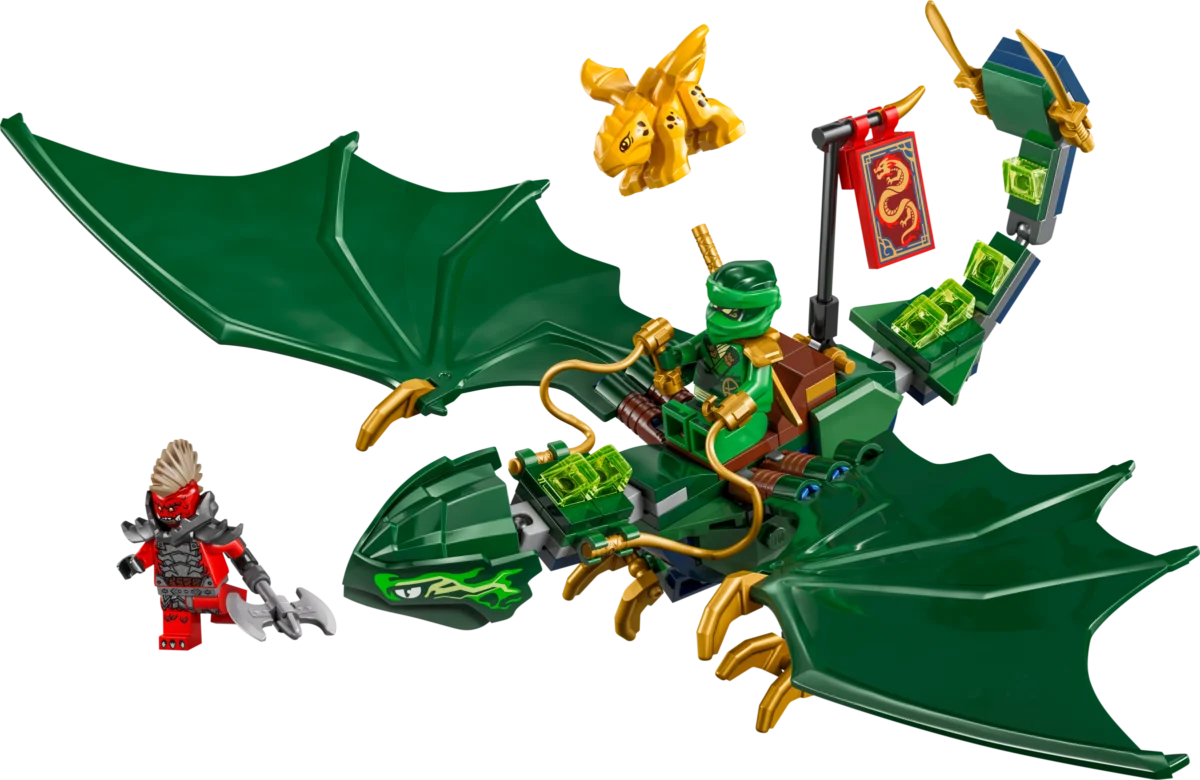 LEGO 71829 Lloyd’s Green Forest Dragon