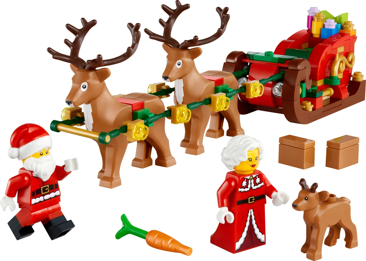 LEGO 40866 Santa’s Holiday Sleigh Adventure