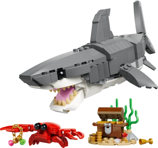 LEGO 31381 Fierce Shark with a Treasure Chest