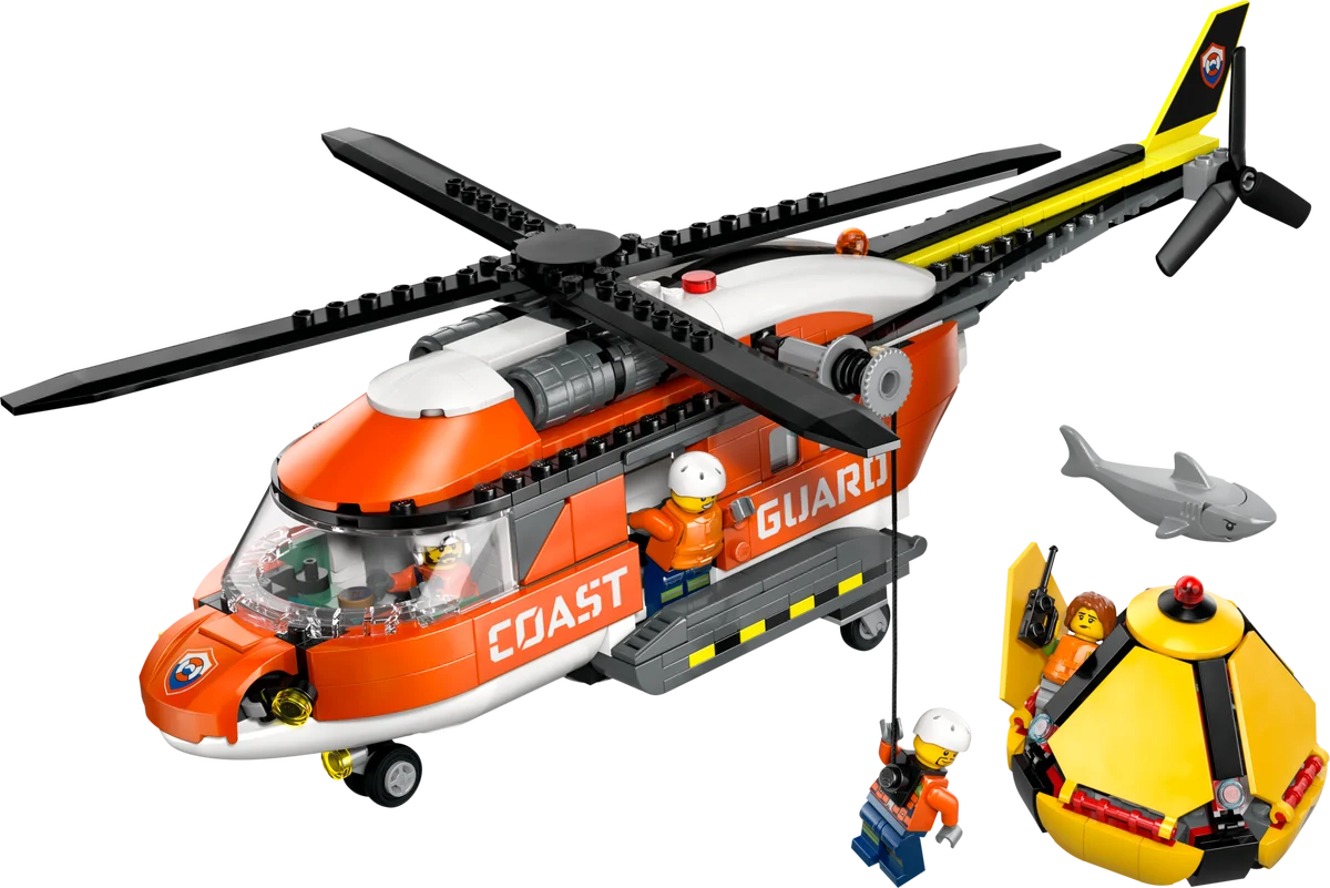 LEGO 60503 Coast Guard Helicopter