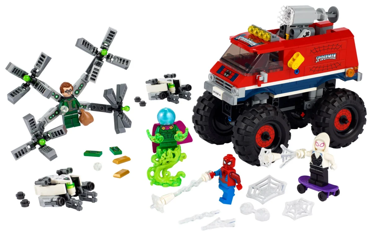 LEGO 76174 Spider-Man’s Monster Truck vs. Mysterio