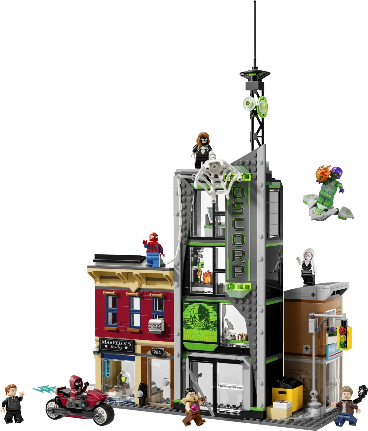 LEGO 76324 Spider-Man vs. Oscorp
