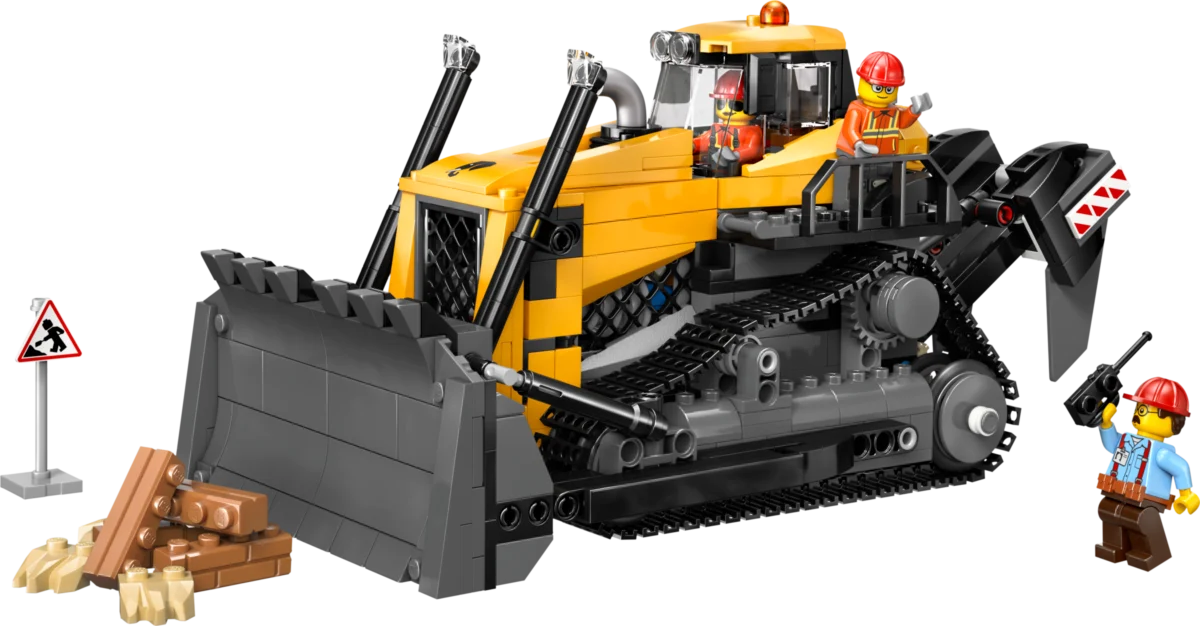 LEGO 60466 Yellow Bulldozer