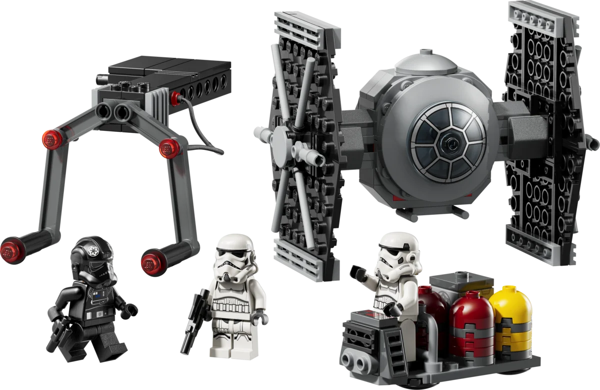 LEGO 40771 TIE Fighter with Imperial Hangar Rack