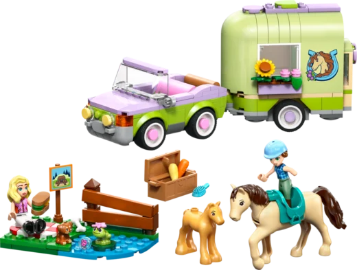 LEGO 42695 Horse & Baby Foal Trailer