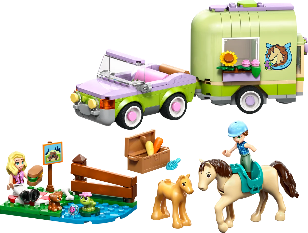 LEGO 42695 Horse & Baby Foal Trailer