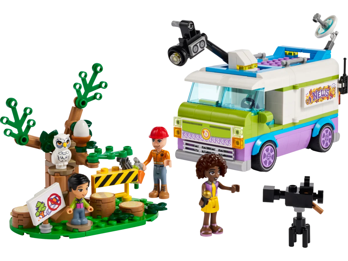 LEGO 41749 Newsroom Van