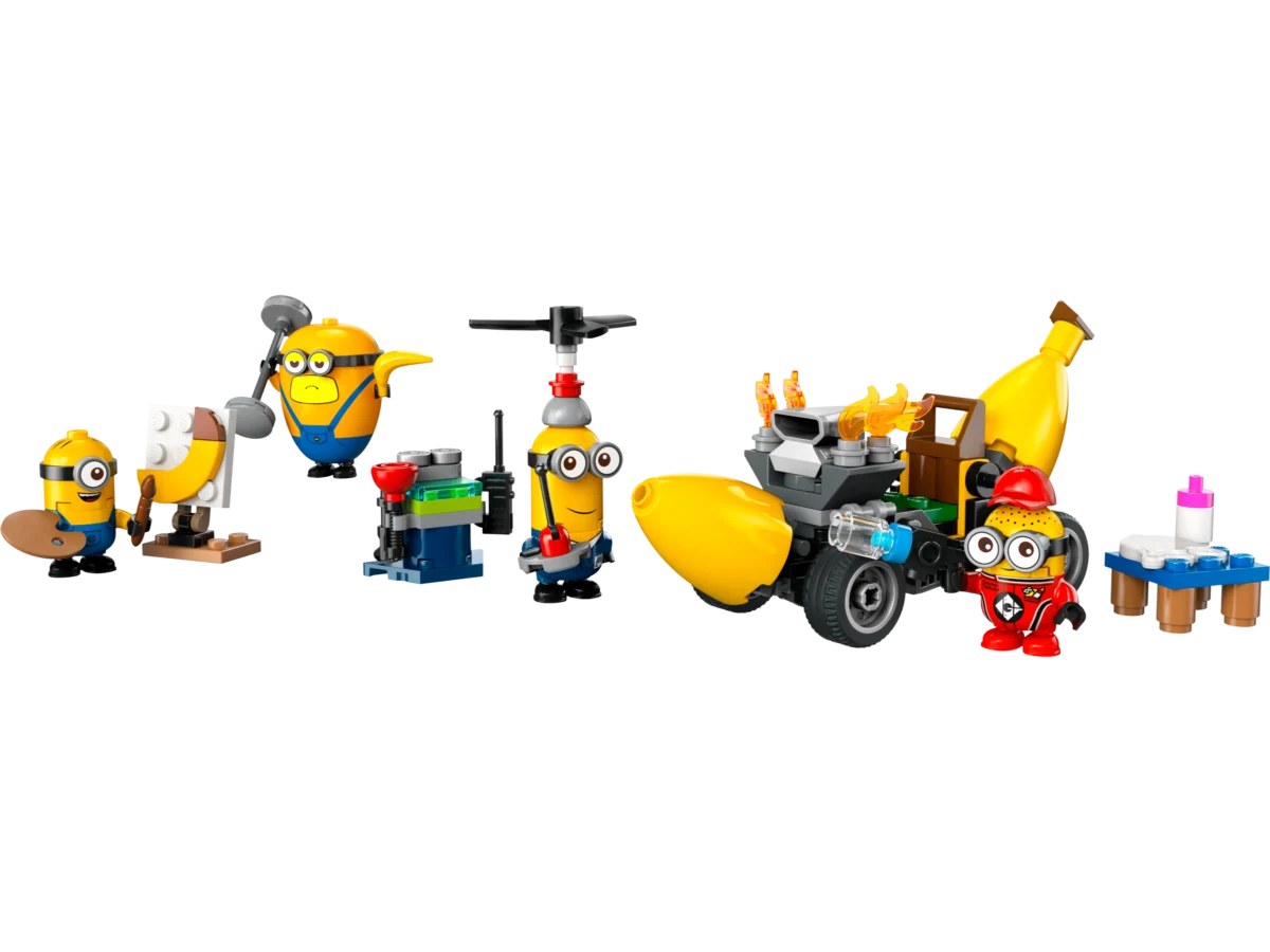 LEGO 75580 Minions and Banana Car