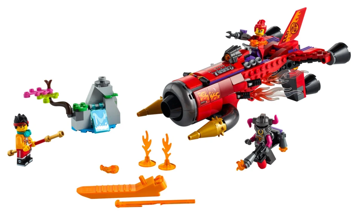 LEGO 80019 Red Son’s Inferno Jet