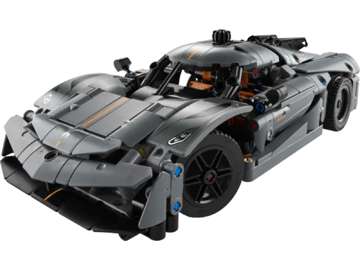 LEGO 42173 Koenigsegg Jesko Absolut Grey Hypercar