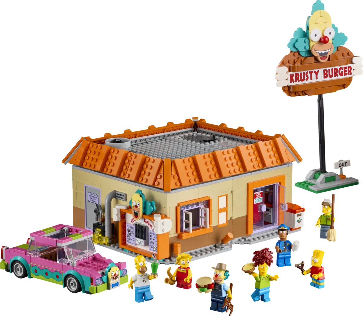 LEGO 10352 The Simpsons: Krusty Burger