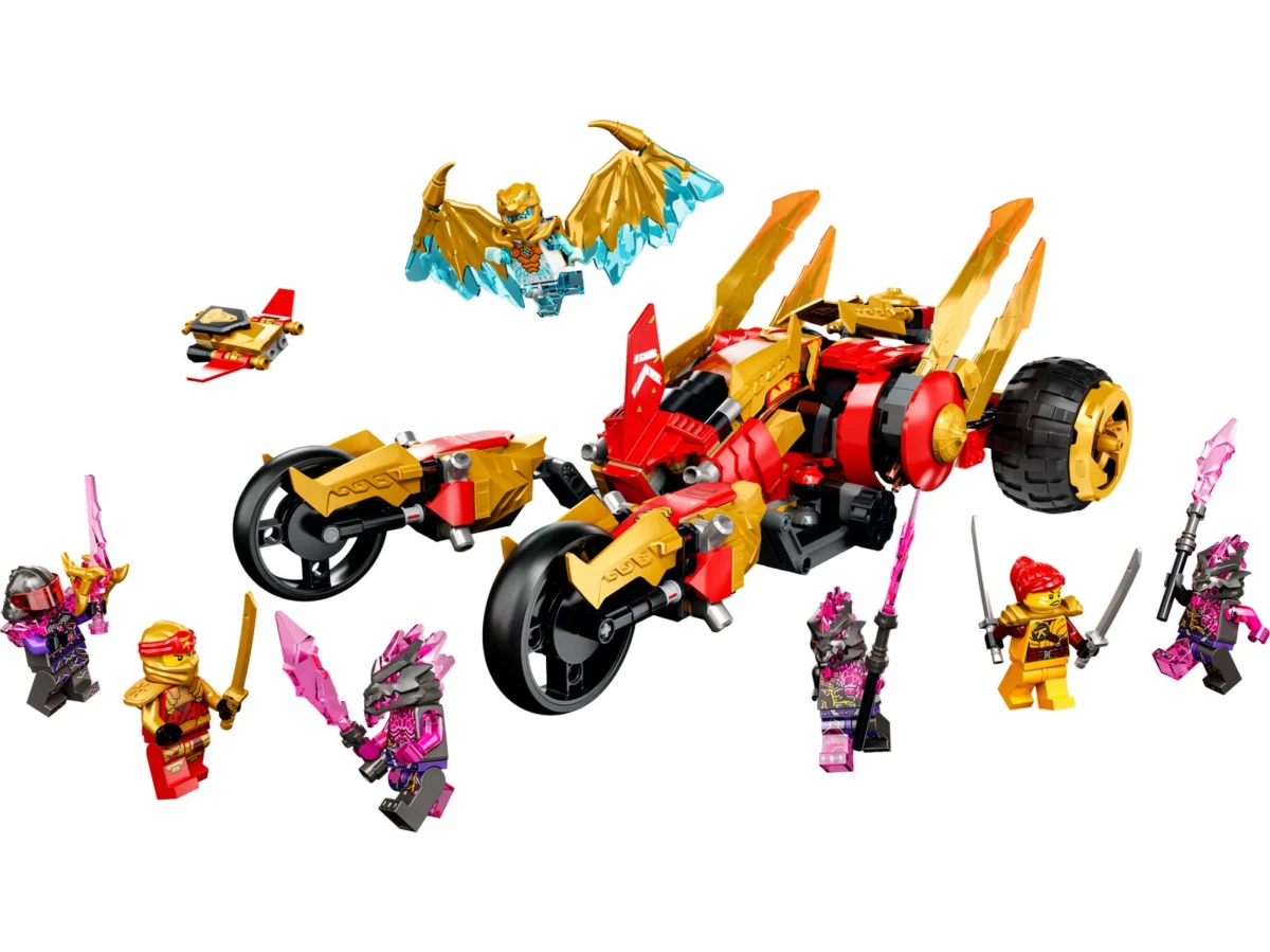 LEGO 71773 Kai’s Golden Dragon Raider