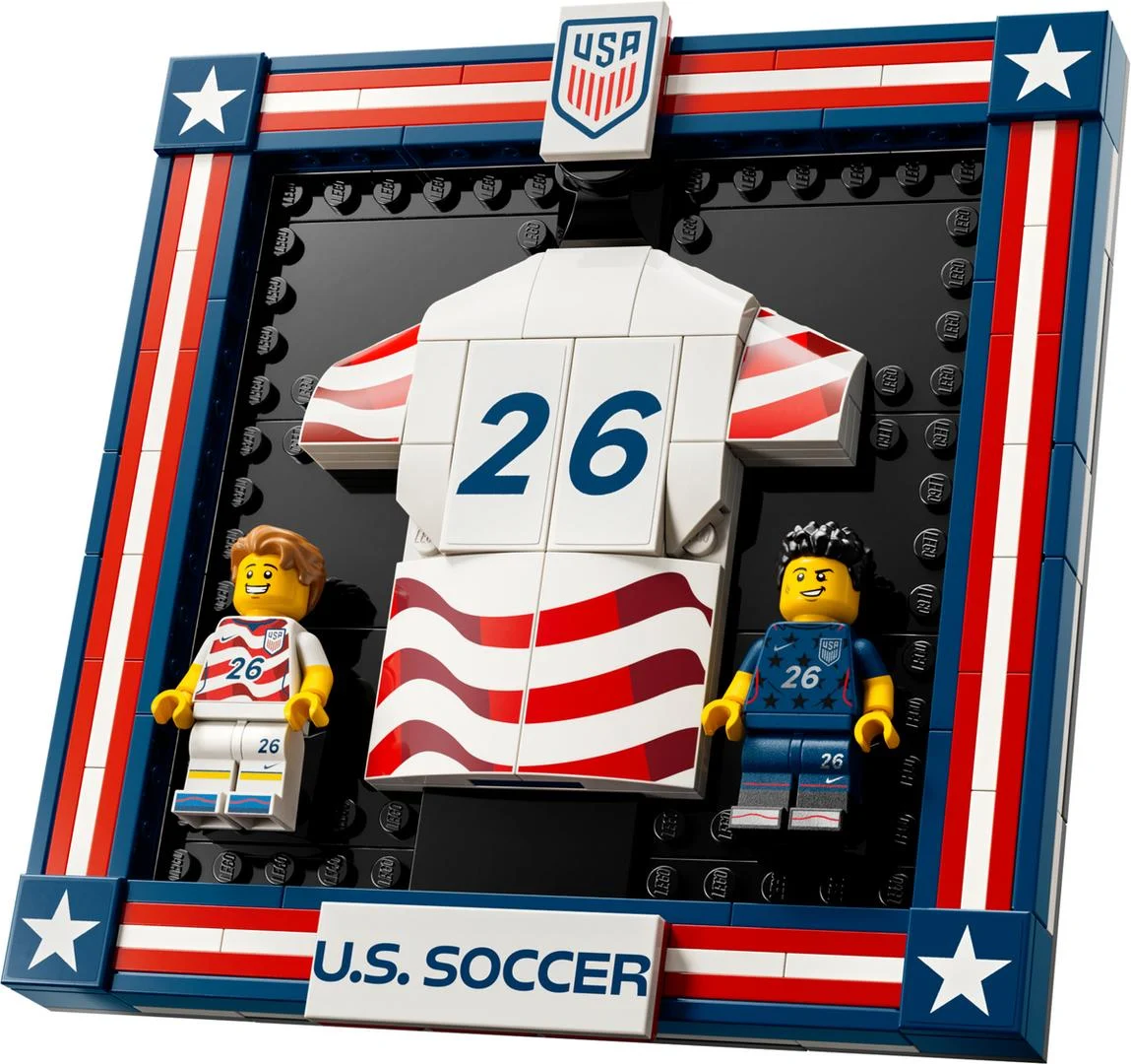 LEGO 43033 2026 U.S. Soccer National Team Jersey