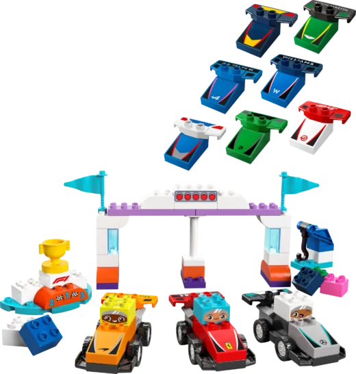 LEGO 10445 F1 Team Race Cars & Drivers
