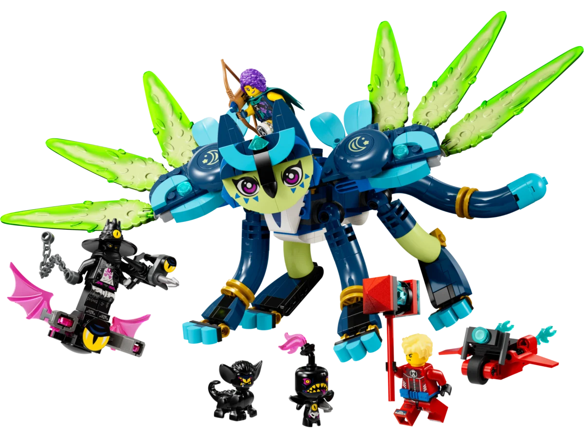 LEGO 71476 Zoey and Zian the Cat-Owl