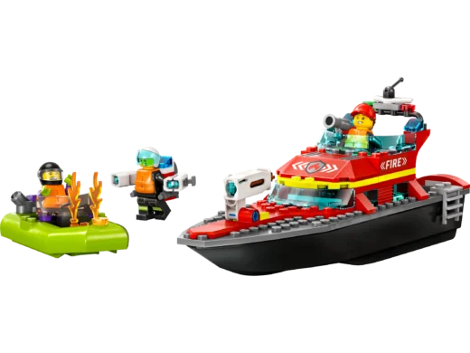 LEGO 60373 Fire Rescue Boat